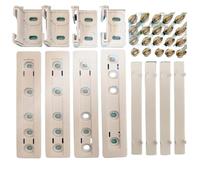 Spare Parts For Refrigerator/Fridge Door Sliding Guide Integrated Cupboard Built In Kit(4pcs set)