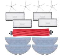 Spare Parts Kit for Xiaomi Roborock S7 S7+ S7 Plus S7 MaxV Plus Ultra T7 T7S T7 Plus T7S Plus, Main Brush Side Brushes HEPA Filters Mop Cloths Replacement Accessories Set