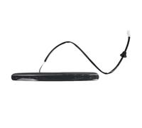 Spare Parts Rear Tail Additional Light For Fiat 500 Convertible 2009-2019 High Level Brake Light 77365246 68140780AA(Black)