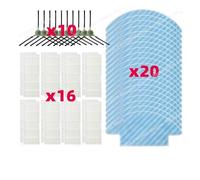 Spare Parts Robot Vacuum Cleaner Side Brush Hepa Filter Mop Rag Accessories for OKP Life K2 K3 K4 for Lefant M210 M210S M210B M213(Set R)