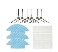 Spare Parts Robot Vacuum Cleaner Side Brush Hepa Filter Mop Rag Accessories for OKP Life K2 K3 K4 for Lefant M210 M210S M210B M213(Set E)