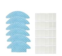 Spare Parts Robot Vacuum Cleaner Side Brush Hepa Filter Mop Rag Accessories for OKP Life K2 K3 K4 for Lefant M210 M210S M210B M213(Set F)