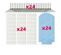 Spare Parts Robot Vacuum Cleaner Side Brush Hepa Filter Mop Rag Accessories for OKP Life K2 K3 K4 for Lefant M210 M210S M210B M213(Set S)