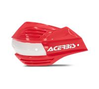 Acerbis X-Factor Hand Guard Shell, white-red for Men