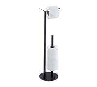 Spare Roll Storage Upright Toilet Paper Holder Loo 62x20x17.5cm Free-Standing