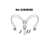 Spare Set Closure/Rubber/Strip 48 for Motorcycle Spare Parts Moped Accessories