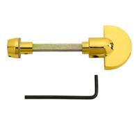 Spare Slim Thumbturn Lock and Release Handle 67mm Spindle Polished Brass
