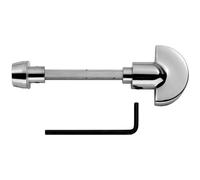 Spare Slim Thumbturn Lock and Release Handle - 67mm Spindle - Polished Chrome | Locking Thumb Turn and Release Handle - Screwless Rose - for Use with Lever on Rose Door Handles