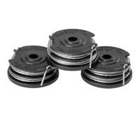 Greenworks Double Line Spool 1.65mm String Diameter 4.8m incl. 3Packs for Greenworks 40V Lawn Trimmers G40LT G40LTK2 G40LTK2x