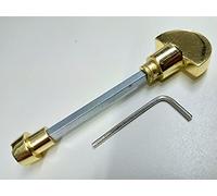 Spare Thumb-Turn & Release Spindle (for Bathroom Locks) (Brass)
