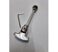 Spare Thumb-Turn & Release Spindle (for Bathroom Locks) (Chrome)
