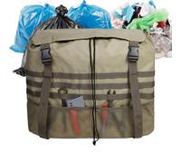 Spare Tire Bag, Cargo Storage Pouch, Large Capacity Carrier, Heavy-Duty Straps, Waterproof Exterior Material, Ideal for Vehicle Trips, Car Travel, Adventures, and Road Hiking, 22.83x7.09x23.62 inches