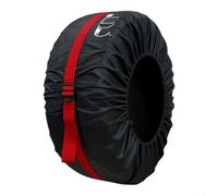 Spare Tire Cover 24-36 Inch Waterproof 210D Oxford(210D-2XL) | Adjustable buckle strap, secure fit on 62-91cm tires, prevents slippage in high winds