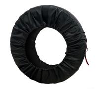Spare Tire Cover 24-36 Inch Waterproof 210D Oxford(210D-XL) | Adjustable buckle strap, secure fit on 62-91cm tires, prevents slippage in high winds