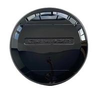 Spare Tire Cover for Defender, Spare Tire Tyre Wheel Cover Plastic Protector for LR Defender 90 110 130 2 Door 4 Door 2020 2021 2022 2023 2024 2025 (Santorini Black)