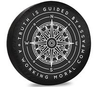 Spare Tire Cover Moral Compass Tire Covers Durable Spare Tires Covers Waterproof Protection For Rv Caravan Travel Trailer 16 inch