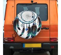 Spare Tire Cover Native American Dream Catcher Protection Universal Wheel Protectors Durable Wheel Protection Cover For Travel Trailer Suv Truck 17 inch