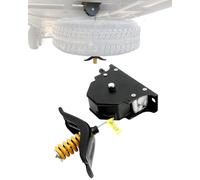 Spare Tire Hoist, Spare Tire Winch Carrier, Compatible with RVs Trailers Trucks Motorhomes, Spare Tyre Holder with Offset Cable, Spare Wheel Towing Winch, Spare Tire Lift Assembly, LC159056, 159056