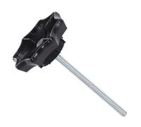Spare Tire Hold-Down Clamp Replacement Bolt for Cars | Black Metal Plastic Hardware, Universal Fitment, Secure Mounting, Easy Installation, Motorcycle Levers
