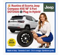 Spare Wheel Kit Alfa Romeo Stelvio 18” Free Jack 5 Holes DOT2025
