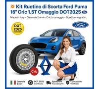 Spare Wheel Peugeot 208 16" 125/85 R16 Free Jack DOT2025 4 Holes