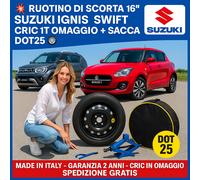 Spare Wheel Peugeot 208 16" 125/85 R16 Free Jack DOT2025 4 Holes