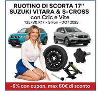 Continental - sContact - 125/80R17 99M - Car Tyres - Spare Tyre - Flat Car Tyre Spare - Protyre