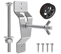 Spare Wheel Carrier Holder for Closed Trailers - Wall Mounted Spare Wheel Holder, Heavy Duty Wheel Holder for Trailer Vehicles | Car Truck Transporter Camping Motorhome Storage Attachment H