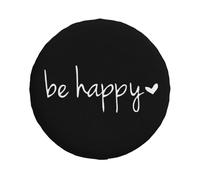 Spare Wheel Cover Be Happy Tire Covers Weatherproof 14" 15" 16" 17" WC02 | Universal Wheel Protectors for Travel SUV Rv Trailer