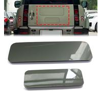 Spare Wheel Cover Plate for Land Rover Defender 110 2020-2024 - Green- Direct Fit PVC Hub Cap to Conceal Empty Tyre Mount