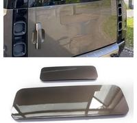 Spare Wheel Cover Plate for Land Rover Defender 90 2020-2024 - Brown- Direct Fit PVC Hub Cap to Conceal Empty Tyre Mount