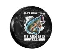 Spare Wheel Covers Can'T Work Today My Arm Is In A Cast Replacement Tyre Cover Wheatherproof Waterproof Tyre Wheelcover, For Travel Trailer, Car, Camper, 17in