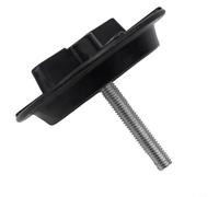 Spare Wheel Screw Tie Down Bolt Retainer Clip High Performance for Hyundai & for Kia 2001-2013 Replaces 62850-28510 Reliability Plastic Direct Replacement Spare Tire Hold Down Clamp, Black