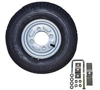Spare Wheel & Tyre with Mounting Bracket for Erde & Daxara 120 121 122 Trailer
