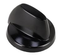 sparefixd Black Control Knob Switch Dial for Whirlpool Gas Hob