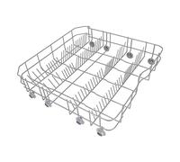sparefixd Bottom Basket Tray with Wheels to Fit Indesit Dishwasher
