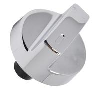 sparefixd Chrome Silver Control Knob Switch to Fit Aspen Oven