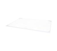 sparefixd Clear Glass Shelf & Frame to Fit Hoover Fridge & Freezer