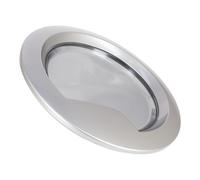 sparefixd Compatible with Indesit Washer Silver Door Frame and Glass
