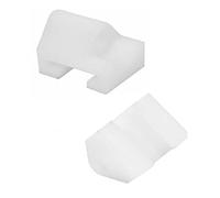 sparefixd Decor Cupboard Door Rail Bracket Slide to Fit Electrolux Dishwasher