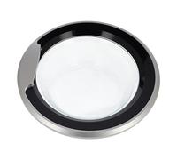 sparefixd Door Glass Handle Silver Black to Fit Hotpoint Washing Machine