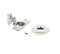 sparefixd Door Hinge Decor Cupboard Door to Fit Hotpoint Washing Machine