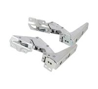 sparefixd Door Hinge Kit, Top & Bottom to Fit Tecnik Fridge & Freezer