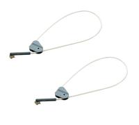 sparefixd Door Hinge Rope Kit x 2 Pair to Fit Lamona Dishwasher