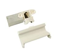 sparefixd Door Lock Handle White Kit to Fit Zanussi Dishwasher