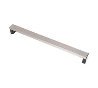 sparefixd for Beko Oven Door Handle Stainless Steel & Black Built in