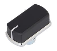 sparefixd for Belling Oven Black & Chrome Control Knob Switch Built in Oven