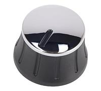 sparefixd for Belling Oven Control Knob Black Chrome Built in Double Oven