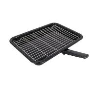 sparefixd for HISENSE Oven Cooker Grill Pan Rack & Detachable Handle 38cm x 27.5cm