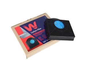 sparefixd for IKEA 901.572.37 HOO B21 S Hood IK Cooker Hood Carbon Filter